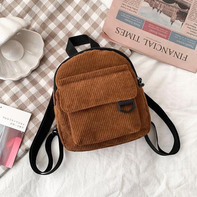 Women’s Corduroy Mini Backpack