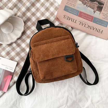 Women’s Corduroy Mini Backpack