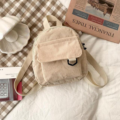 Women’s Corduroy Mini Backpack